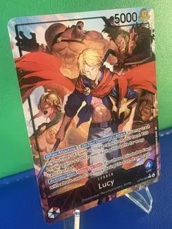 Lucy (Alt Art) OP15-002 - One Piece Adventure on Kami’s Island - Near Mint - Image 2