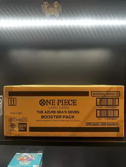 ONE PIECE OP14 - EB04 THE AZURE SEA'S SEVEN SEALED CASE - 12 BOOSTER BOX ENGLISH - Image 1