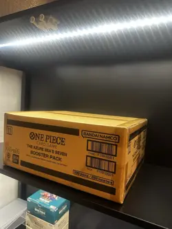 ONE PIECE OP14 - EB04 THE AZURE SEA'S SEVEN SEALED CASE - 12 BOOSTER BOX ENGLISH - Image 2