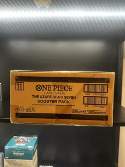 ONE PIECE OP14 - EB04 THE AZURE SEA'S SEVEN SEALED CASE - 12 BOOSTER BOX ENGLISH - Image 3