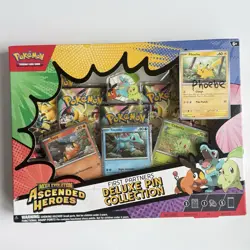"PLAPR" $10 OFF - Pokemon TCG - Ascended Heroes Deluxe Pin Collection - Image 1