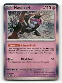 Munkidori 044/131 - Prismatic Evolutions Holo - Pokemon Card NM/M - Image 1