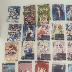 Japanese Anime Trading Card Lot Mixed Set Random Assortment 42 Cards Bulk - Image 2