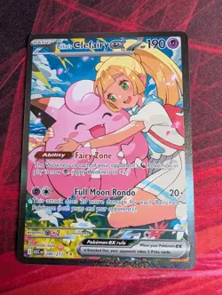 Lillie's Clefairy EX 280/217 - Special Illustration Rare Pokemon card NM - Image 1