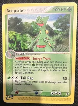 Pokemon EX Sceptile Card 20/109 Non-Holo MP/HP - Image 1