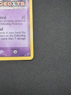 Pokemon TCG 2005 Dusclops 7/107 Deoxys Reverse Holo Vintage -A - Image 4