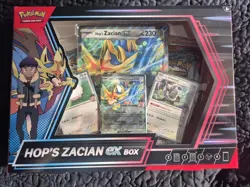 Pokemon TCG Hop's Zacian ex Box Sealed - Image 1