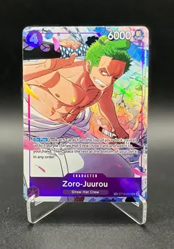 Zoro-Juurou ST18-004 TR - Treasure Rare Emperors OP09 - One Piece TCG English - Image 1