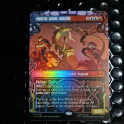 mtg Teenage Mutant Ninja Turtles - North Wind Avatar Showcase Foil Mythic M 0248 - Image 1