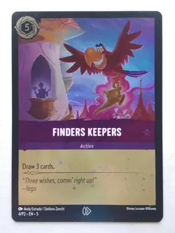 Finders Keepers 4/P2 EN 5 League Promo Lorcana - Image 1