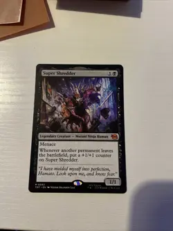 Super Shredder Magic The Gathering TMNT Near Mint Regular - Image 1