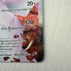 NM+!! Reshiram (RC22/RC25) Legendary Treasures Radiant Collection Pokemon Card! - Image 5