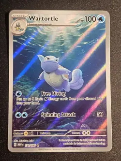 Pokemon TCG - Wartortle 171/165 Scarlet & Violet 151 - Image 1