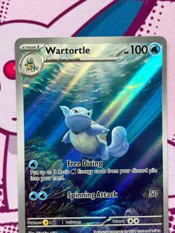 Pokemon TCG - Wartortle 171/165 - Scarlet & Violet 151 - IR - English - NM - Image 2