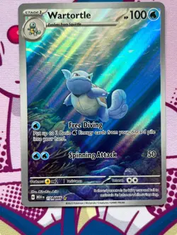 Pokemon TCG - Wartortle 171/165 - Scarlet & Violet 151 - IR - English - NM - Image 3