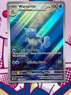 Pokemon TCG - Wartortle 171/165 - Scarlet & Violet 151 - IR - English - NM - Image 4