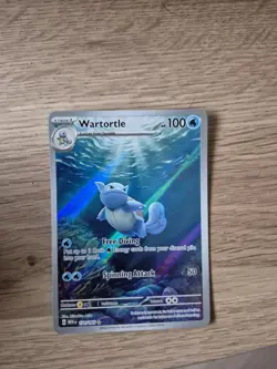 Wartortle 171/165 Illustration Rare Scarlet & Violet 151 - NM - Pokemon TCG - Image 1