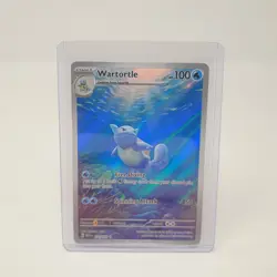 Wartortle 171/165 151 Pokemon TCG Card Illustration Rare Scarlet & Violet ENG LP - Image 4