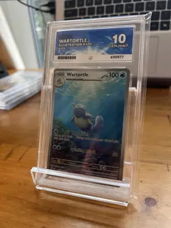 Wartortle 171/165 ACE GEM MINT 10 💎 Low Pop Pokemon TCG Scarlet & Violet 151 - Image 1