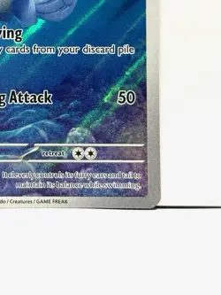 Wartortle 171/165 Illustration Rare Scarlet & Violet 151 Pokemon Card TCG NM - Image 5