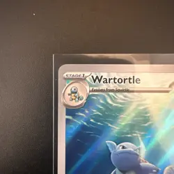 Pokemon TCG Wartortle Scarlet & Violet-151 171/165 Holo Illustration Rare - Image 2