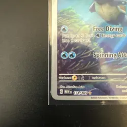 Pokemon TCG Wartortle Scarlet & Violet-151 171/165 Holo Illustration Rare - Image 5
