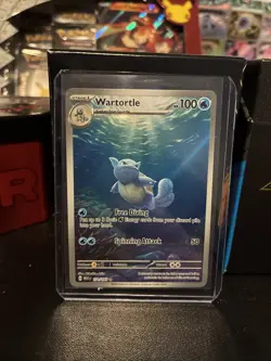 Pokemon TCG Wartortle Scarlet Violet-151 171/165 Holo Illustration Rare - Image 1