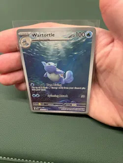 Pokemon TCG Wartortle Scarlet & Violet-151 171/165 Holo Illustration Rare - Image 3