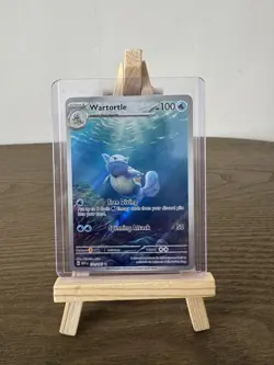 Pokemon TCG Wartortle 171/165 Sv: Scarlet Violet 151 Holo Card English Edition - Image 1
