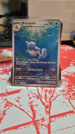 Wartortle 171/165 Pokemon TCG Scarlet & Violet 151 Card Illustration Rare - Image 1
