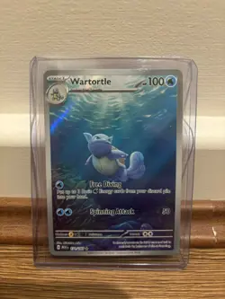 Pokemon TCG Wartortle Scarlet & Violet 151 171/165 Holo Illustration Rare - Image 1