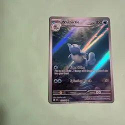 Pokemon TCG Wartortle Scarlet & Violet 151 Card 171/165 Illustration Rare - Image 2
