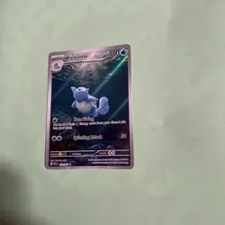 Pokemon TCG Wartortle Scarlet & Violet 151 Card 171/165 Illustration Rare - Image 3