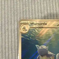 Pokemon TCG Wartortle Scarlet & Violet-151 171/165 Holo Illustration Rare - NM - Image 2