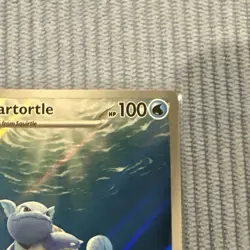 Pokemon TCG Wartortle Scarlet & Violet-151 171/165 Holo Illustration Rare - NM - Image 3