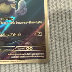 Pokemon TCG Wartortle Scarlet & Violet-151 171/165 Holo Illustration Rare - NM - Image 5