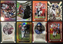 NFL Serial Numbered Card Lot /25 /99 /100 DeMarcus Lawrence Gordon Julio Jones - Image 1