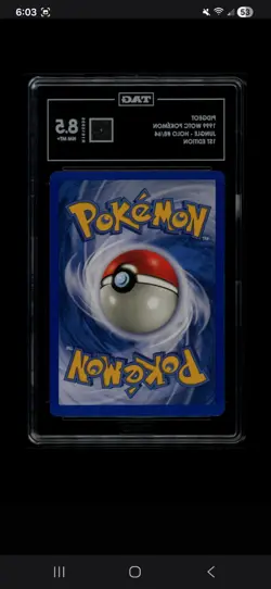 Pidgeot Jungle 1st Edition Holo Rare TAG 8.5 8/64 1999 Card - Image 2