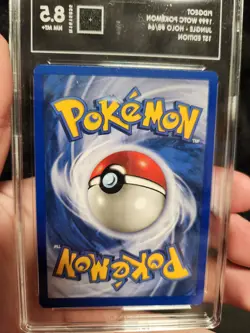 Pidgeot Jungle 1st Edition Holo Rare TAG 8.5 8/64 1999 Card - Image 5