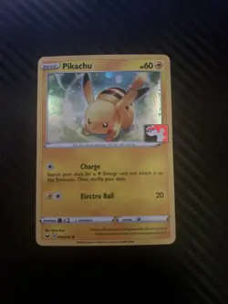 Pikachu - (Cosmos Holo) 065/202 League & Championship Cards Holo - Image 1