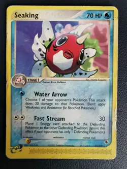 Pokemon Card Seaking 21/109 EX Ruby & Sapphire Non-Holo Rare - Image 1