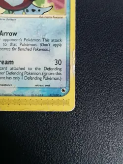 Pokemon Card Seaking 21/109 EX Ruby & Sapphire Non-Holo Rare - Image 5