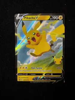 Pikachu V SWSH143 SWSH: Sword & Shield Promo Cards Holo - Image 1