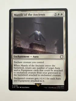 Mantle of the Ancients MTG Magic the Gathering Card NM Near Mint PIP - Image 1