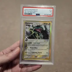 Pokemon Card - Rayquaza 13/113 Holo 2005 EX Delta Series Vintage - PSA 5 - Image 1