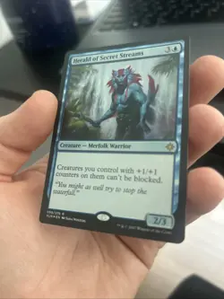 MTG FOIL Herald of Secret Streams Ixalan Magic the Gathering - Image 2