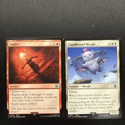 MTG Final Fantasy Crimped Misprint Suplex Moogle Error - Image 1