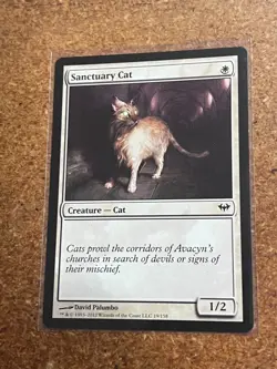 Magic The Gathering # Sanctuary Cat - Image 1
