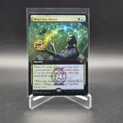 Mind into Matter - Secrets of Strixhaven MTG - Foil - Extended Art - MT/NM - Image 1