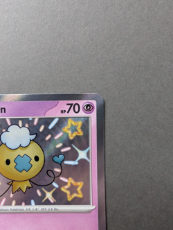 Pokemon TCG Drifloon 155/091 Baby Shiny Paldean Fates English - Image 3